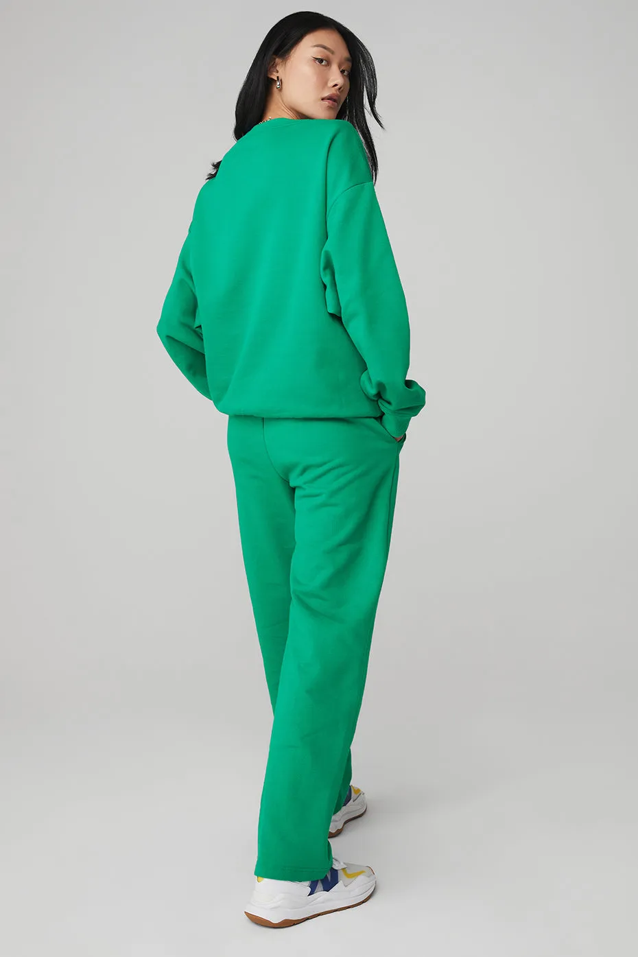 Accolade Crew Neck Pullover & Accolade Straight Leg Sweatpant Set