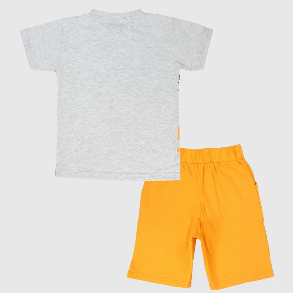 Cute Palms Short-Sleeved Pajama