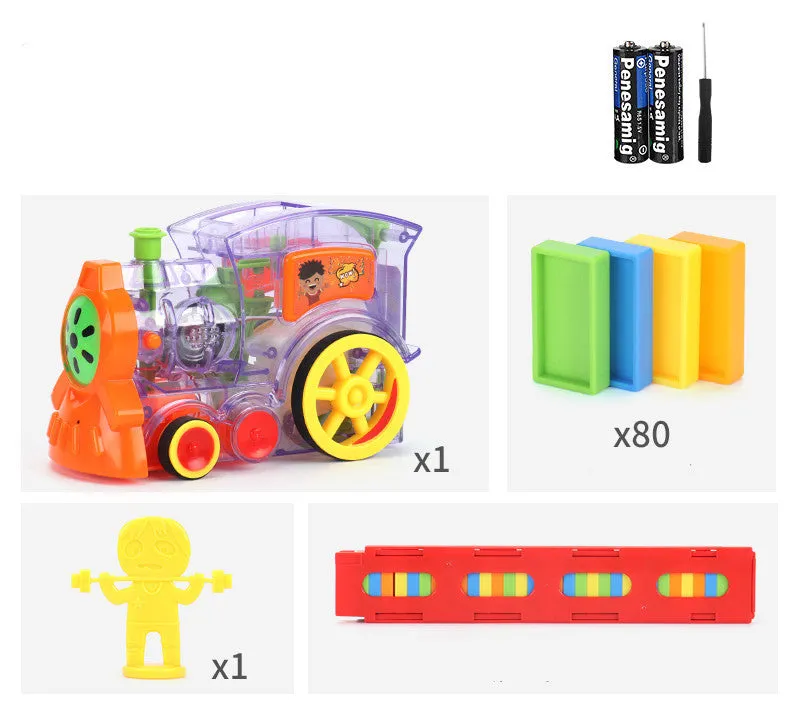 Dominoe Train Set & Launch Game