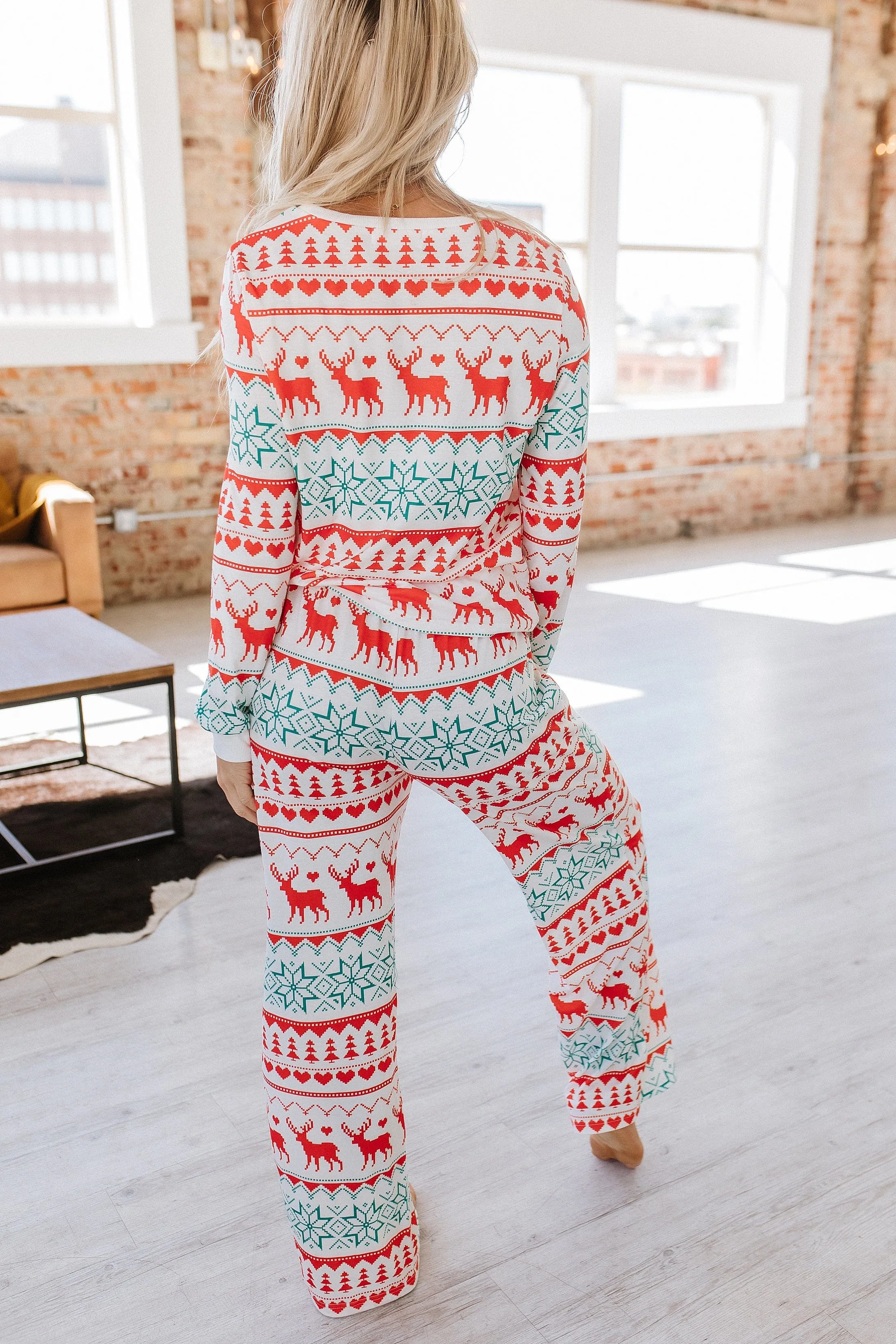 White Nordic Christmas Pajama Set | S-XL | PRE ORDER